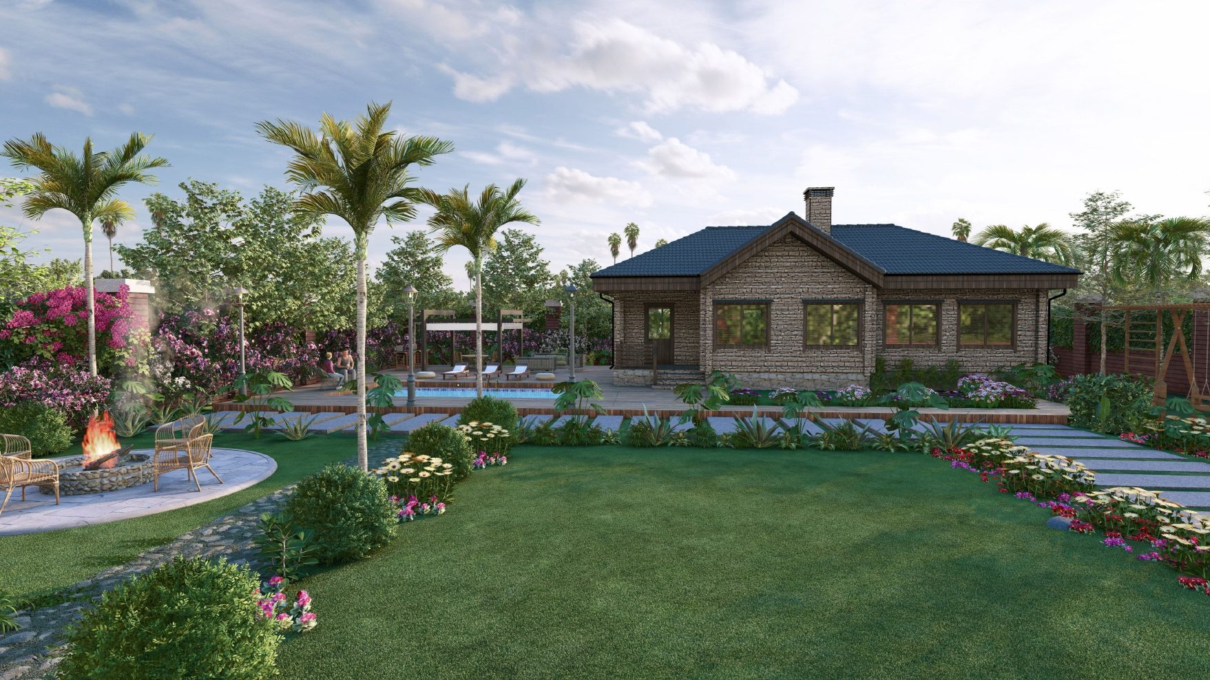 Natural Stone Villa