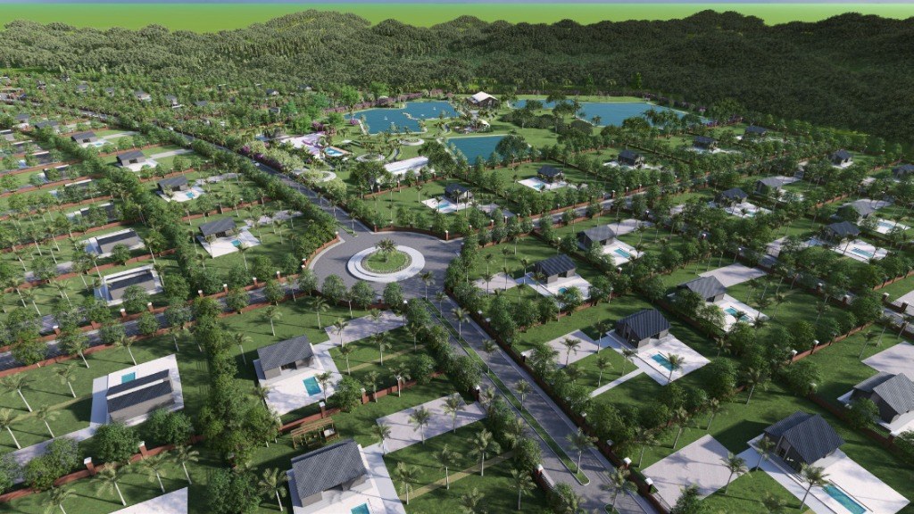 La Vista Goa 100+ Acres Master Aerial View
